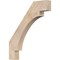Ekena Millwork 3 1/2"W x 26"D x 30"H Merced Smooth Knee Brace, Douglas Fir BRC04X26X30MRC00SDF - alternate 1